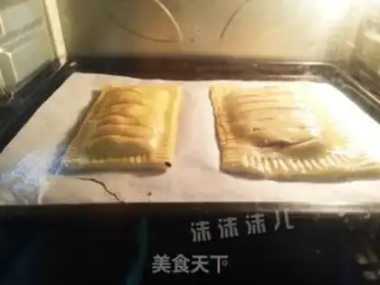 Make Bag banana pie step 16
