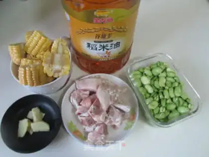 Make Corn-peased ribs soup step 1