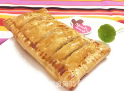 Make Bag banana pie step 17