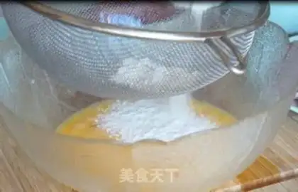 Make French cheese and ham cake step 0