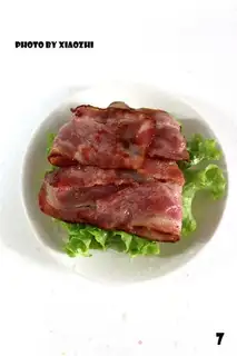 Make Bacon eggburger step 14