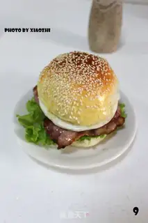 Make Bacon eggburger step 16