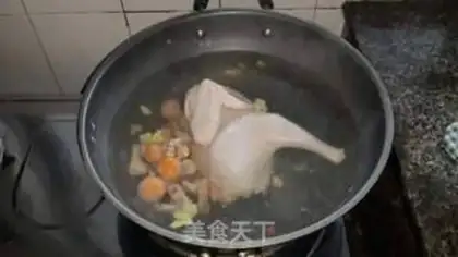 Make Chicken onion step 1