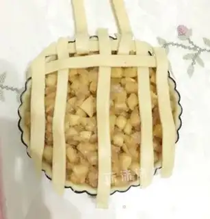 Make Wearing grid pie step 4