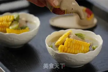 Make Corn-peased ribs soup step 11