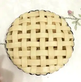Make Wearing grid pie step 10