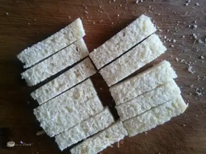 Make Bacon toast step 1