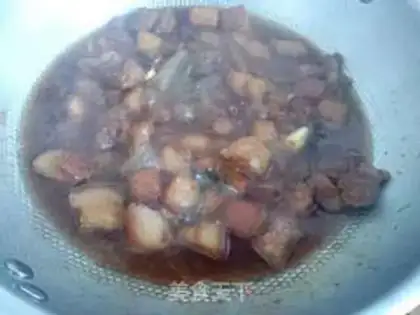 Make Spring red meat step 15