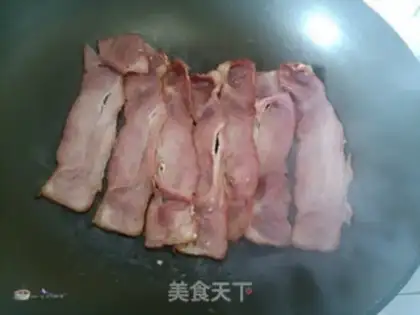 Make Bacon toast step 4
