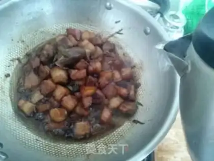 Make Spring red meat step 18