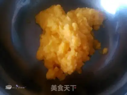 Make Low sugar, no orange meat cake step 1