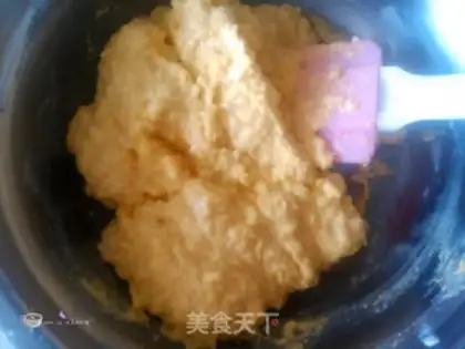 Make Low sugar, no orange meat cake step 3