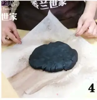 Make Super panda cookies step 3