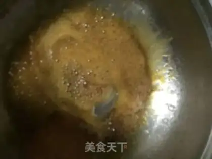 Make Caramel pecan step 7