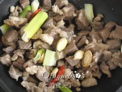 Make Beef stew, tofu step 6