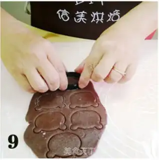 Make Super panda cookies step 8