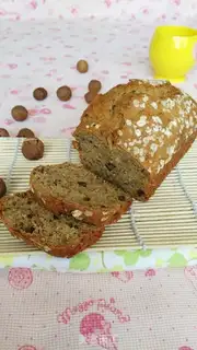 Make High-fry oats banana cake step 8