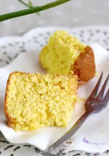 Make Low sugar, no orange meat cake step 11