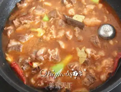 Make Beef stew, tofu step 8