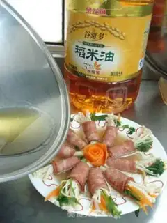 Make Gin and mushroom bacon rolls step 10