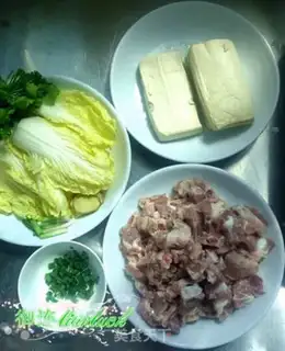 Make Tofu soup doll food step 0