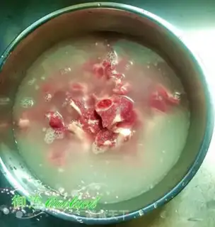 Make Tofu soup doll food step 2