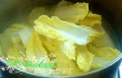 Make Tofu soup doll food step 6