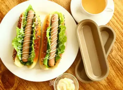 Make Hot dog bread step 9