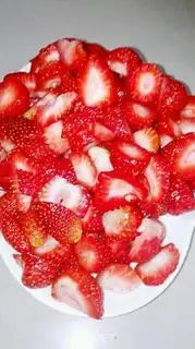 Make Bread machine strawberry jam step 1