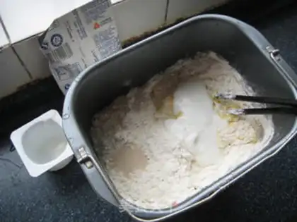 Make Yogurt toast step 1