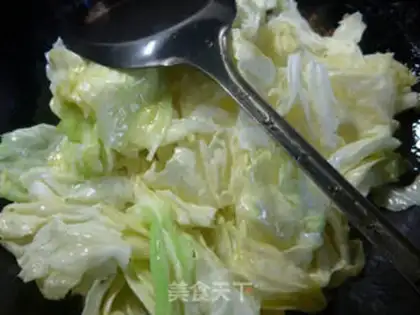 Make Tofu-cooked cabbage step 3