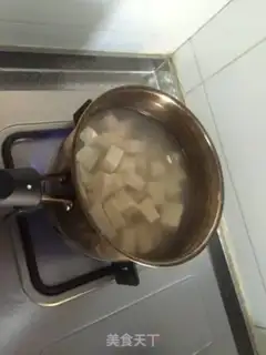 Make Shrimp tofu step 2