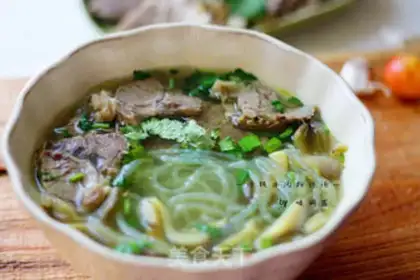 Make Crack beef fan soup step 20