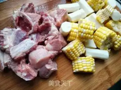 Make Corn Mountain pharmaceuum soup step 0