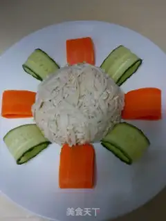 Make Onion needle mushrooms step 4