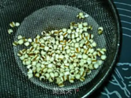 Make Red bean rice soy step 2