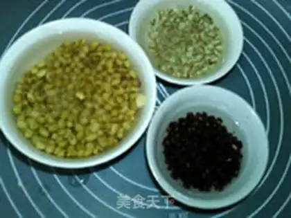 Make Red bean rice soy step 4