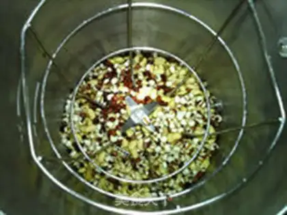 Make Red bean rice soy step 5