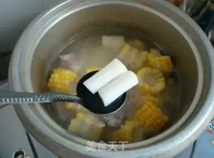 Make Corn Mountain pharmaceuum soup step 4