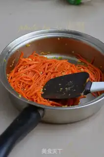Make Garlic carrots step 8