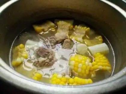 Make Corn Mountain pharmaceuum soup step 5