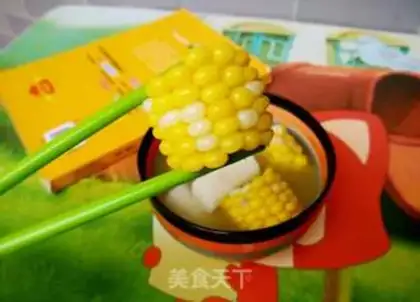 Make Corn Mountain pharmaceuum soup step 7