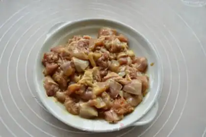 Make Family version of the Miyagi chicken step 2