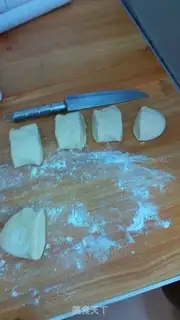 Make Milky ham rolls step 6