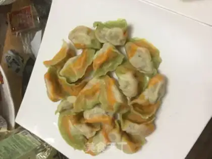 Make Rainbow dumplings step 7