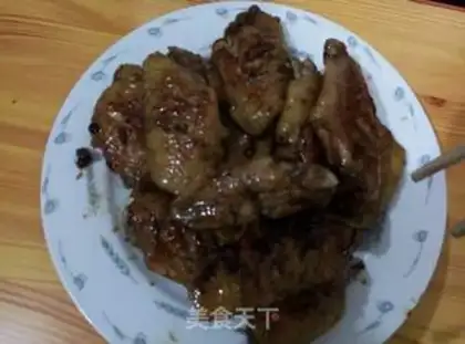 Make Coke chicken wings step 3