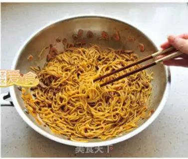 Make Fried noodles step 7