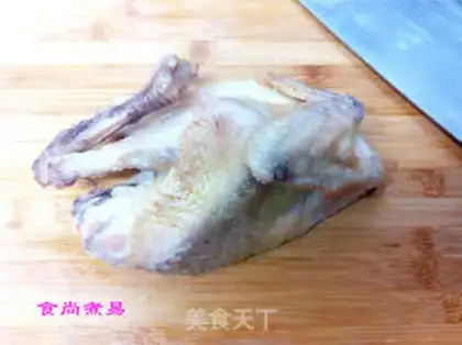 Make White pheasant step 5