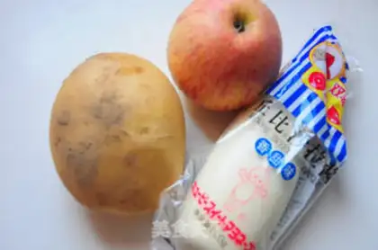 Make Potato apple salad step 1