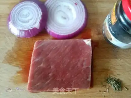 Make Black pepper and steak step 0